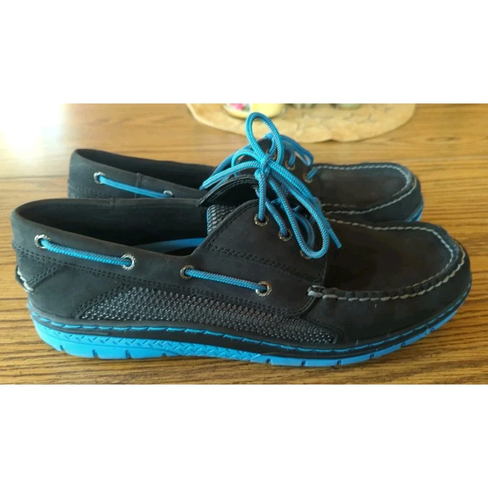 Sperry Billfish 3-Eye Boat‎ Shoes US Size 11.5M Navy Blue